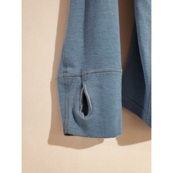 Patagonia Capilene Mens Midweight Layer 1/2 Zip Pullover Size S Long Sleeve Blue - Picture 4 of 9